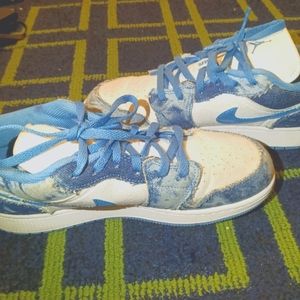 Nike Air Jordan 1 low washed denim
